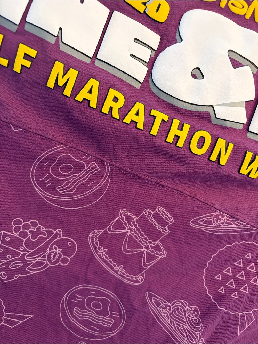 Disney Spirit Jersey - Purple Wine & Dine Half Marathon Weekend 2025 NWT - Picture 7 of 8